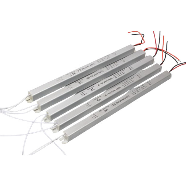 Thin strip power supply